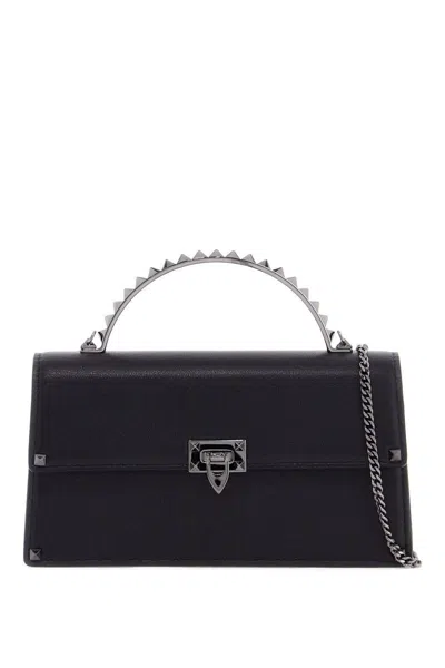 Valentino Garavani Mini Rockstud Studded In Black