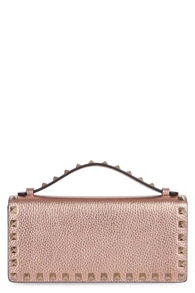Valentino Garavani Mini Rockstud Wallet With Strap