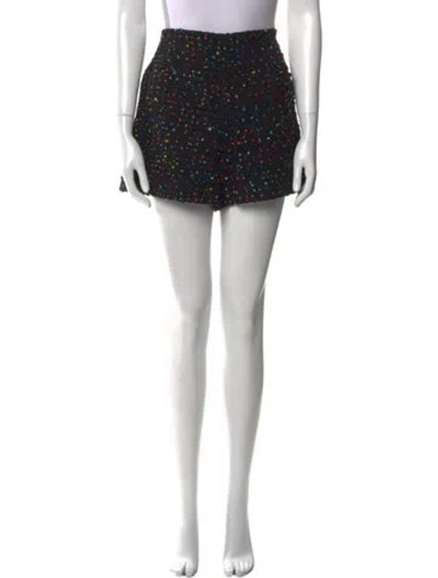 Pre-owned Valentino Mini Shorts In Black