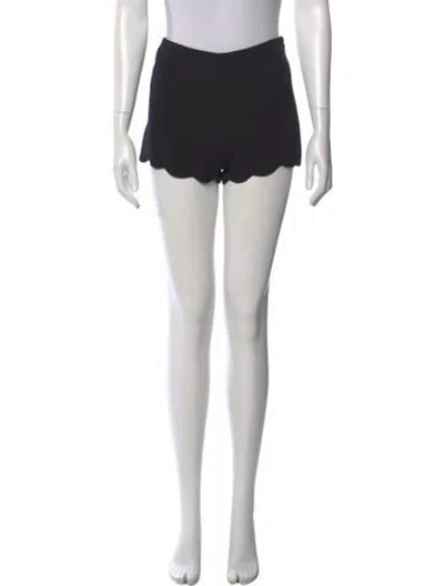 Pre-owned Valentino Mini Shorts In Black
