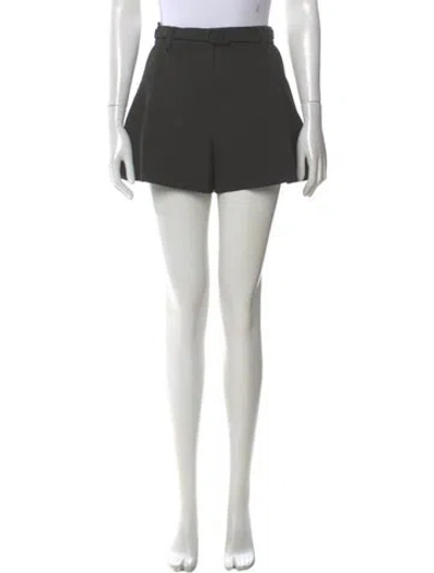 Pre-owned Valentino Mini Shorts In Black