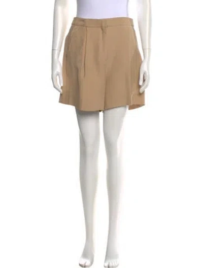 Pre-owned Valentino Mini Shorts In Neutral