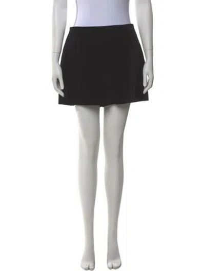 Pre-owned Valentino Mini Shorts W/ Tags In Black