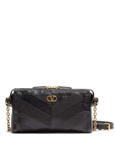 Valentino Garavani Mini Shoulder Handbag In Black