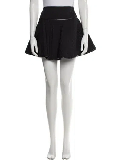 Pre-owned Valentino Mini Skirt In Blue