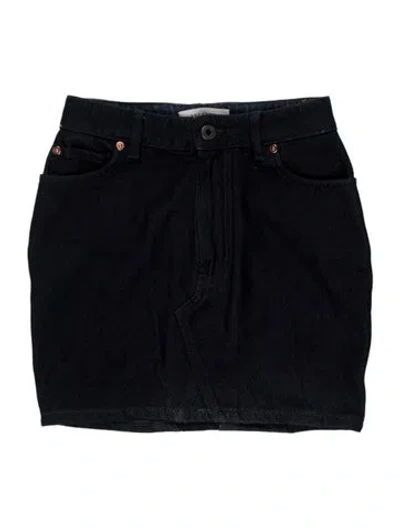 Pre-owned Valentino Mini Skirt In Blue