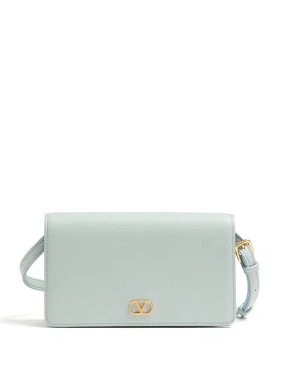 Valentino Garavani Mini-tasche Mit Vlogo-signatur In Blau