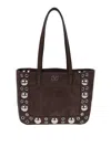 Valentino Mini Tote In Brown