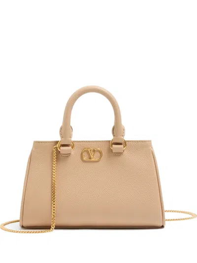 Valentino Garavani Pink Vlogo Signature Mini Satchel