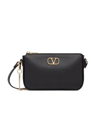 VALENTINO GARAVANI VALENTINO VLOGO SIGNATURE ZIP-UP MINI CROSSBODY BAG