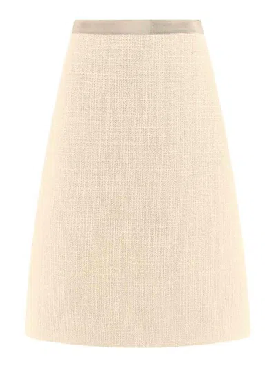 VALENTINO BEIGE SKIRTS