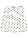 Valentino Skirt Pattern Supergran Pois Medio Plusdepois In Neutrals
