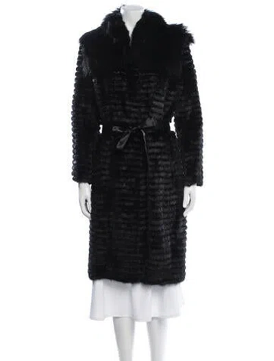 Pre-owned Valentino Mink Fur Jacket In Multi