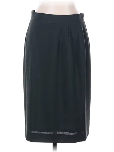 Pre-owned Valentino Miss V Formal Skirt In Green