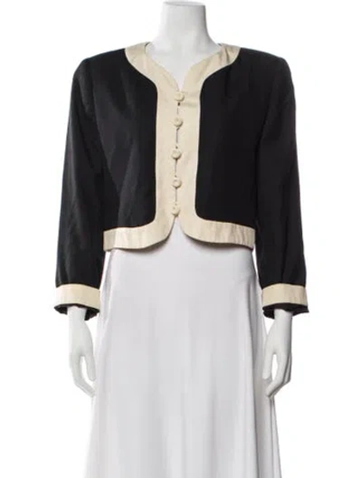 Pre-owned Valentino Miss V Silk Evening Jacket In Multi