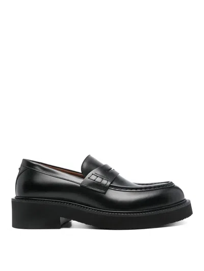 Valentino Garavani Vlogo Signature Loafers In Black