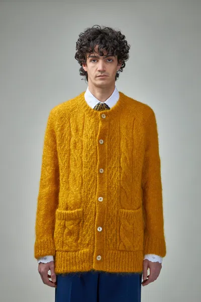 VALENTINO MOHAIR-BLEND CARDIGAN