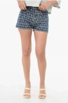 Valentino Toile Iconographe Denim Shorts