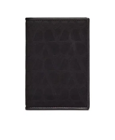 VALENTINO GARAVANI VALENTINO MONOGRAM BI-FOLD WALLET