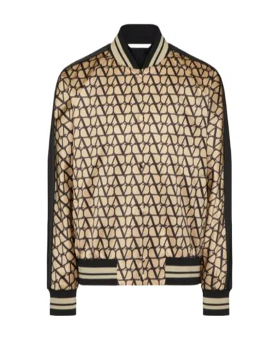 VALENTINO VALENTINO MONOGRAM LONG-SLEEVED JACKET