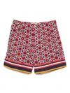 Valentino Monogram-patterned Shorts In Multi