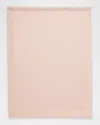 Valentino Monogram Silk Blend Scarf In 0lz Rose Mist
