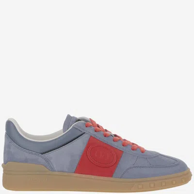 Valentino Garavani Multi Color Logo Sneakers In Gray
