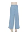 Valentino Multi-pocket Jeans In Blue