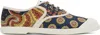 Valentino Sneaker Bay By Bay Denim Print In Rhj