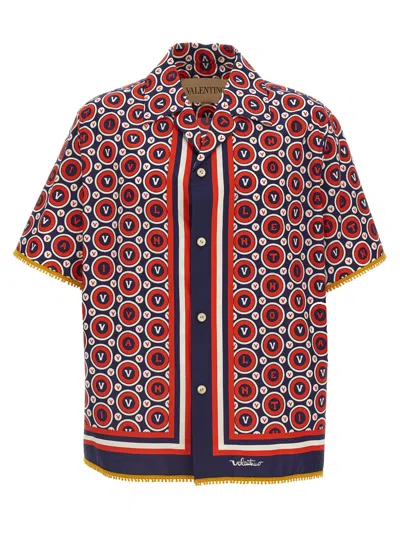 VALENTINO MULTICOLOR BULLES ROYALES SHIRT