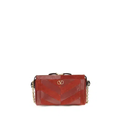 Valentino Garavani Multicolor Calf Leather Bos Taurus Shoulder Bag