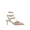 Valentino Multicolor Calfskin High Heel Pumps