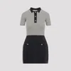 Valentino Multicolor Cotton Mini Dress In Multicolor
