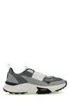 Valentino Garavani True Act Low Top Trainer In Mesh And Rubberised Fabric