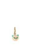 Valentino Multicolor Metal And Nylon Le Chat De La Maison Earring