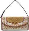 Valentino Vlogo Leather-trim Shoulder Bag In Multi