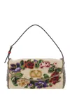 Valentino Multicolor Vain Shoulder Bag In Multi