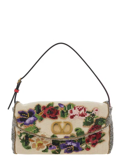 Valentino Garavani Multicolor Vain Shoulder Bag