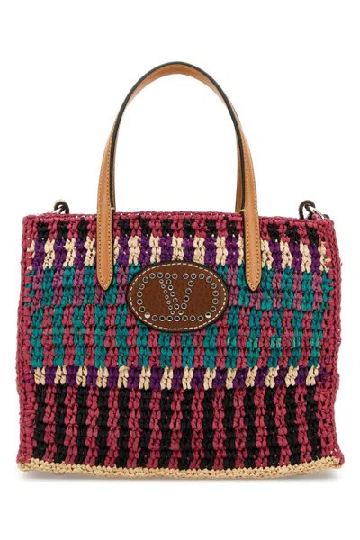 Valentino Garavani Multicolor Vlogo Tote