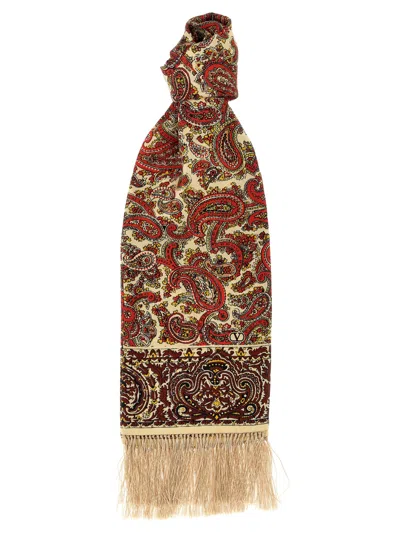 VALENTINO MULTICOLOR VOYAGE IMAGINAIRE SCARF