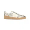Valentino Garavani Upvillage Panelled Metallic Leather Sneakers In Multicolor