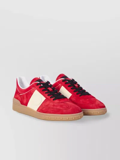 Valentino Garavani Nappa Calfskin Band Sneakers