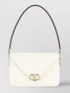 Valentino Nappa Leather Letter Shoulder Bag