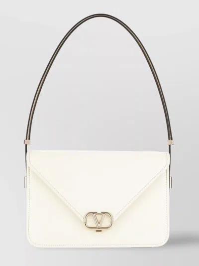 Valentino Garavani Nappa Leather Letter Shoulder Bag
