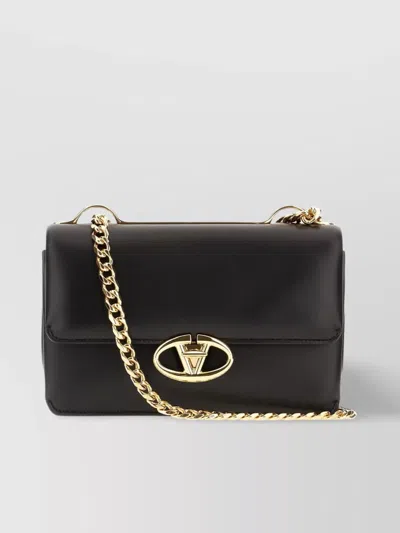 Valentino Garavani Nappa Leather Vlogo Crossbody Bag