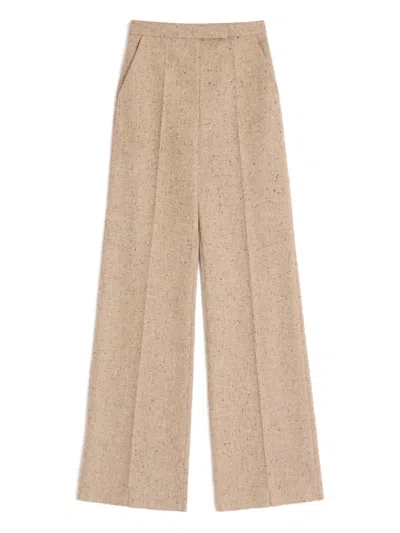 VALENTINO NATTÉ-WEAVE TAILORED TROUSERS