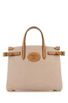 Valentino Natural Antibes Satchel In Natural