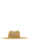 Valentino Natural Raffia Escape Hat In Beige