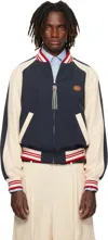 Valentino Sporty Bomber Jacket With Embroidered Details In Multi