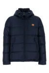 Valentino Nylon Hooded Down Jacket With Vlogo Patch